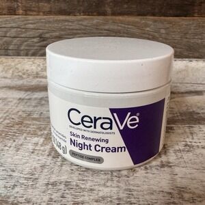 CeraVe Skin Renewing NIGHT CREAM Soften & Renew, 1.7oz